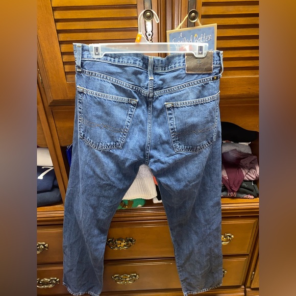 Classic Ripped Straight Lucky Brand Mens Jeans - Picture 2 of 4